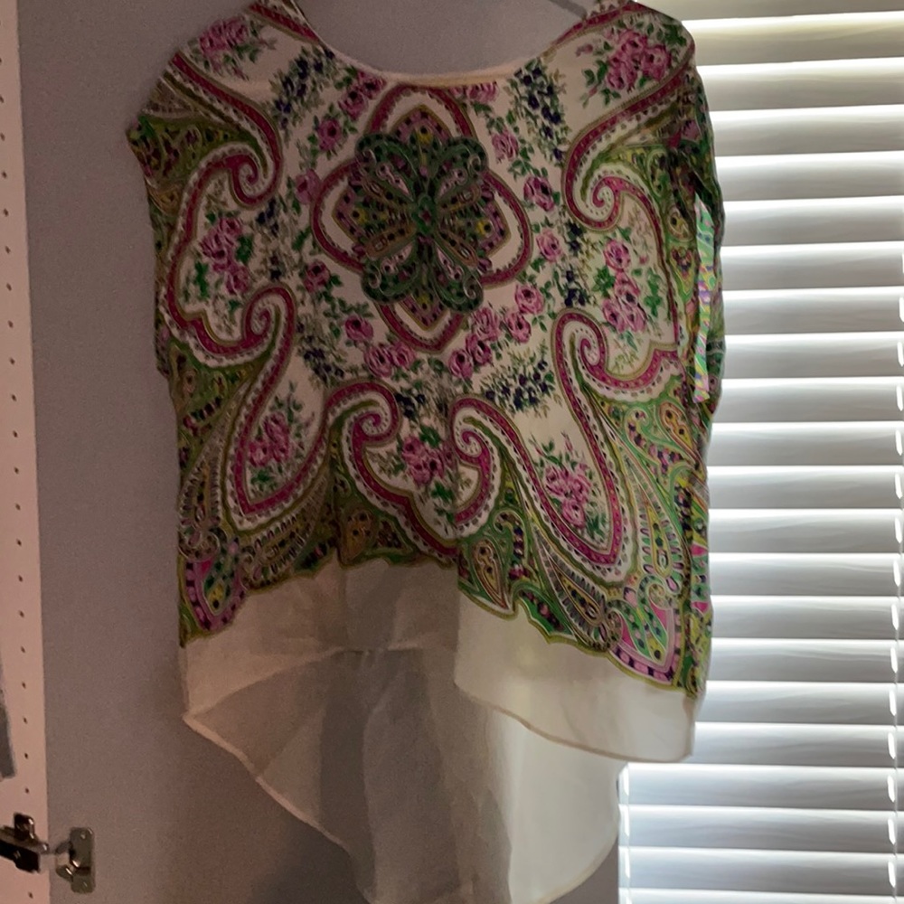 Maeve flowy top high /low